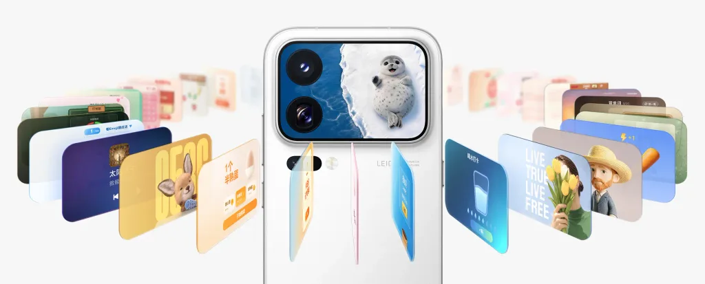 xiaomi 18 pro zadni displej