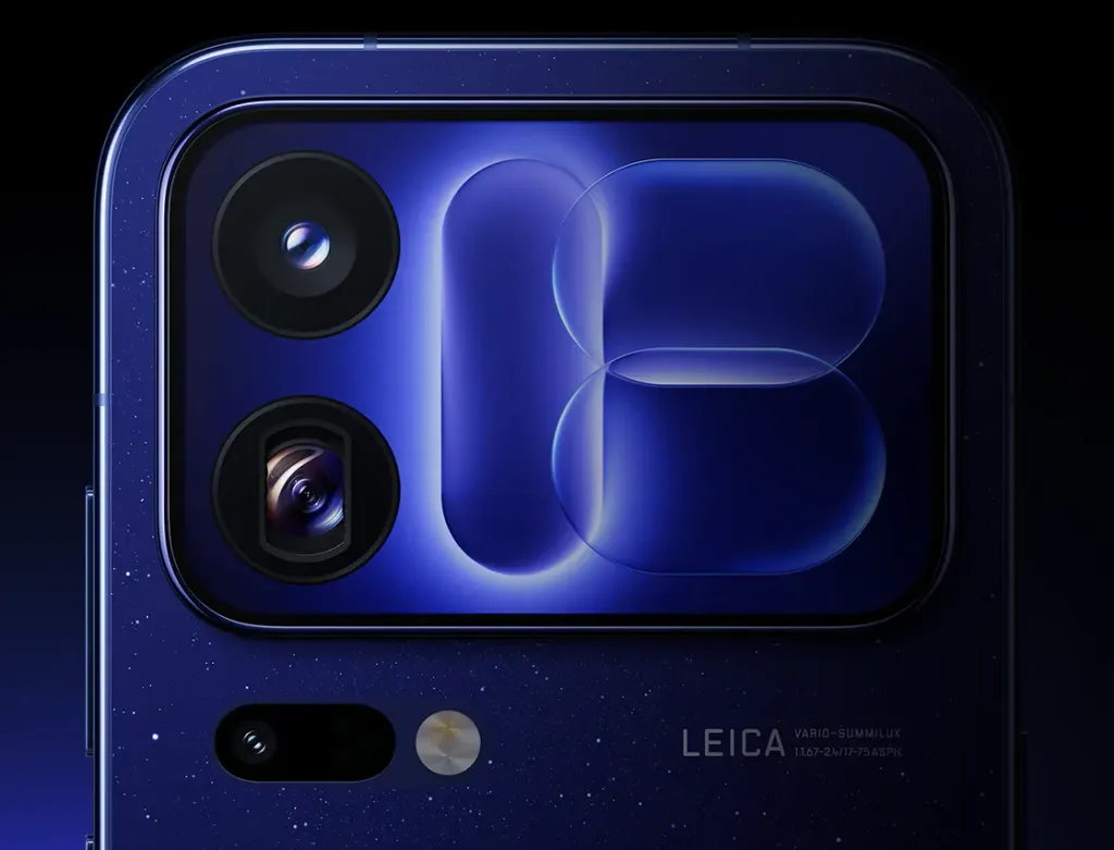 xiaomi 18 pro zadni strana fotoaparaty