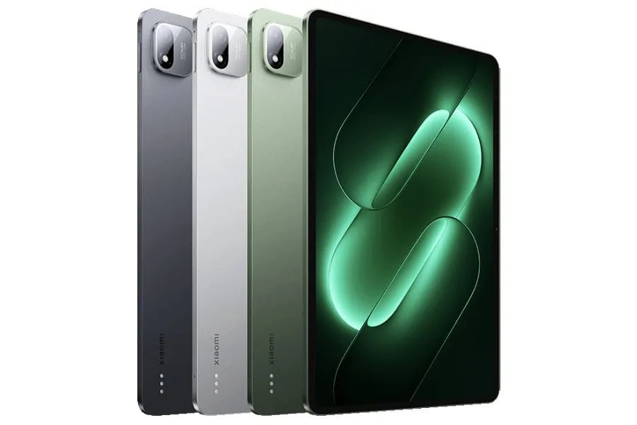 Xiaomi Pad 9 Pro v černé, stříbrné a zelené barvě