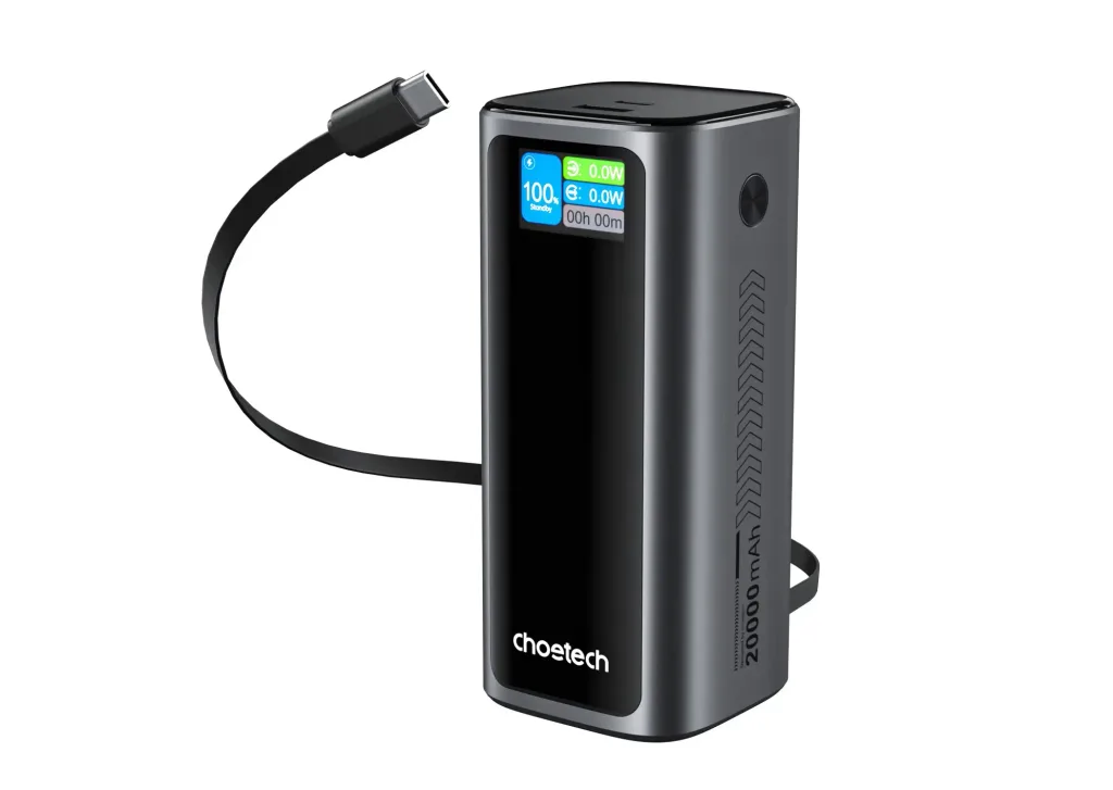 ChoeTech TFT 20000mAh PD130W render