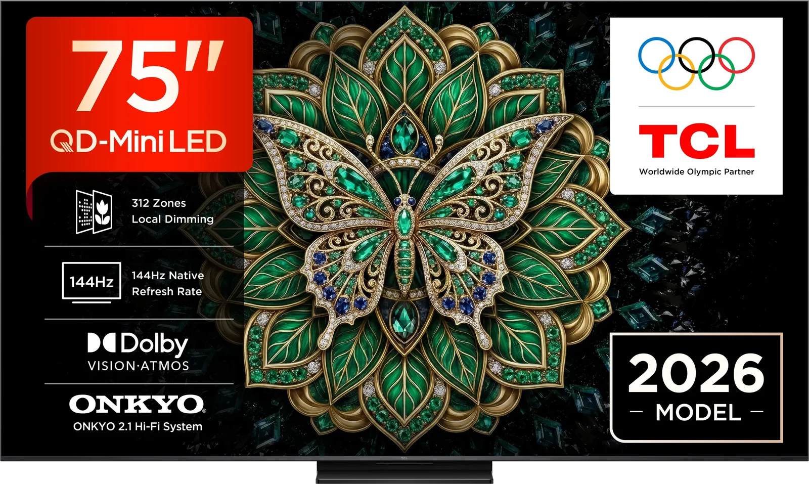 75" TCL 75C6K PRO