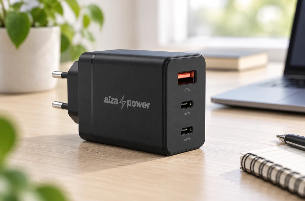 AlzaPower Ultimate X500 67W Černá