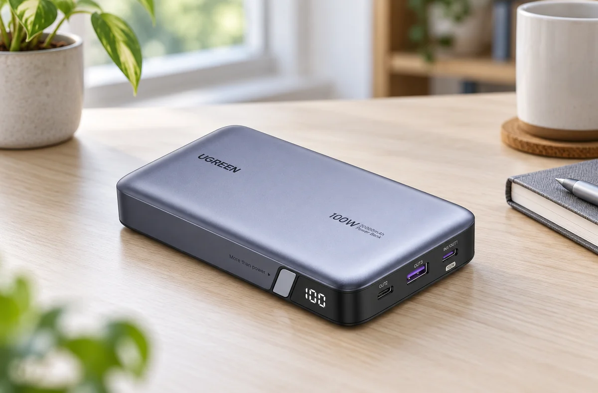UGREEN 20000mAh PD 100W Power Bank