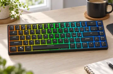 Rapture CHARLIE V2 Wireless, Gateron G Pro 3.0 Red, černá - CZ/SK