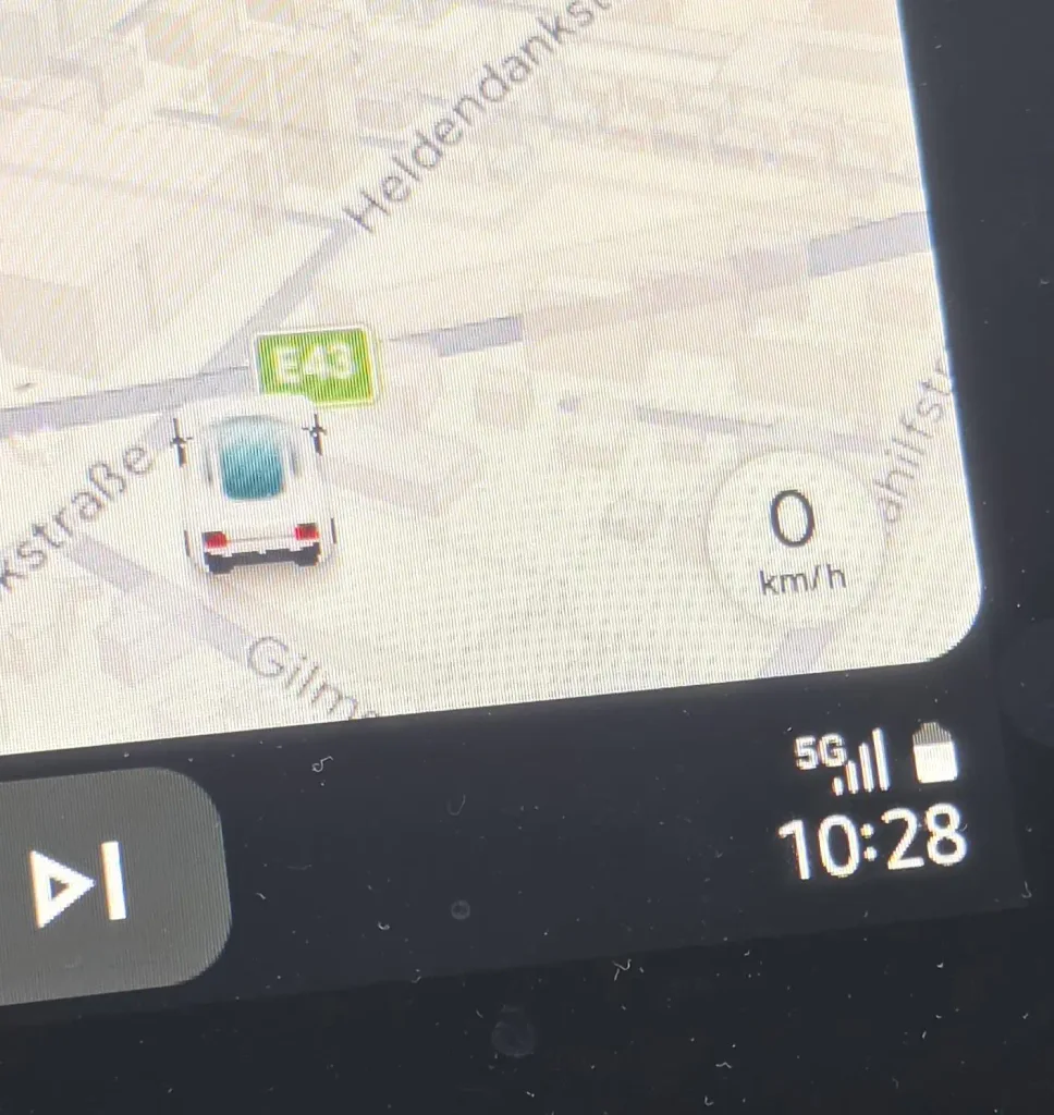 android auto ikonka signalu ve stavove liste