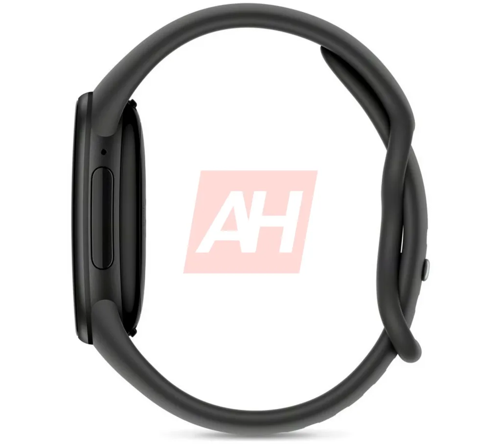 fitbit edge cerna z boku