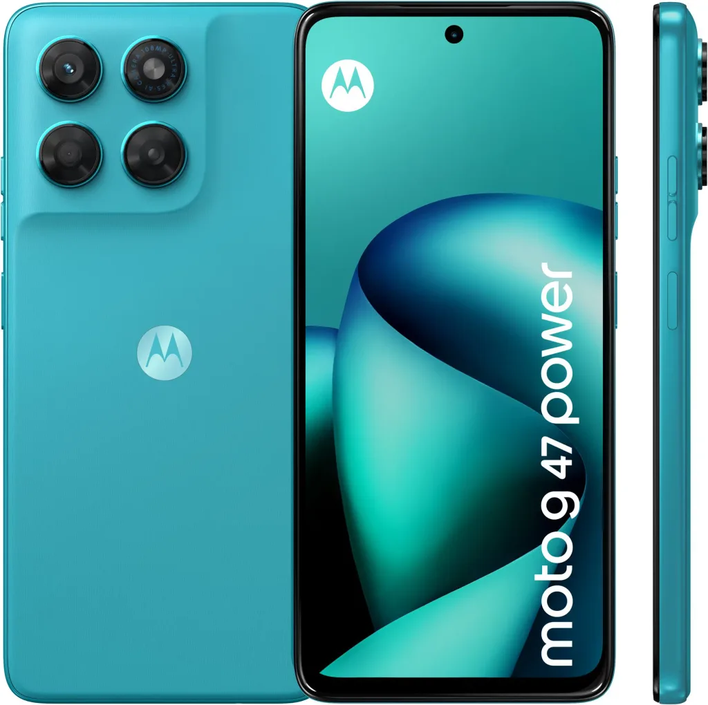 motorola moto g47 power render pantone capri