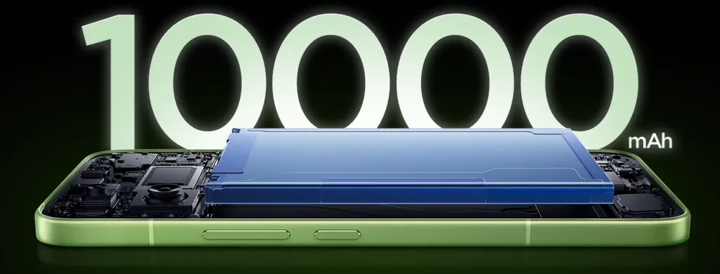 redmi k100 zelena baterie
