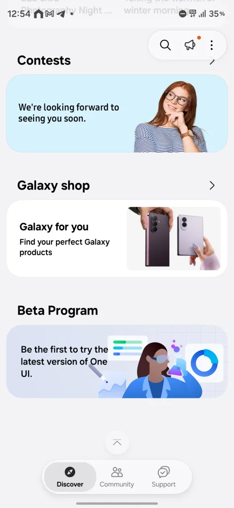 samsung members beta banner sammobile
