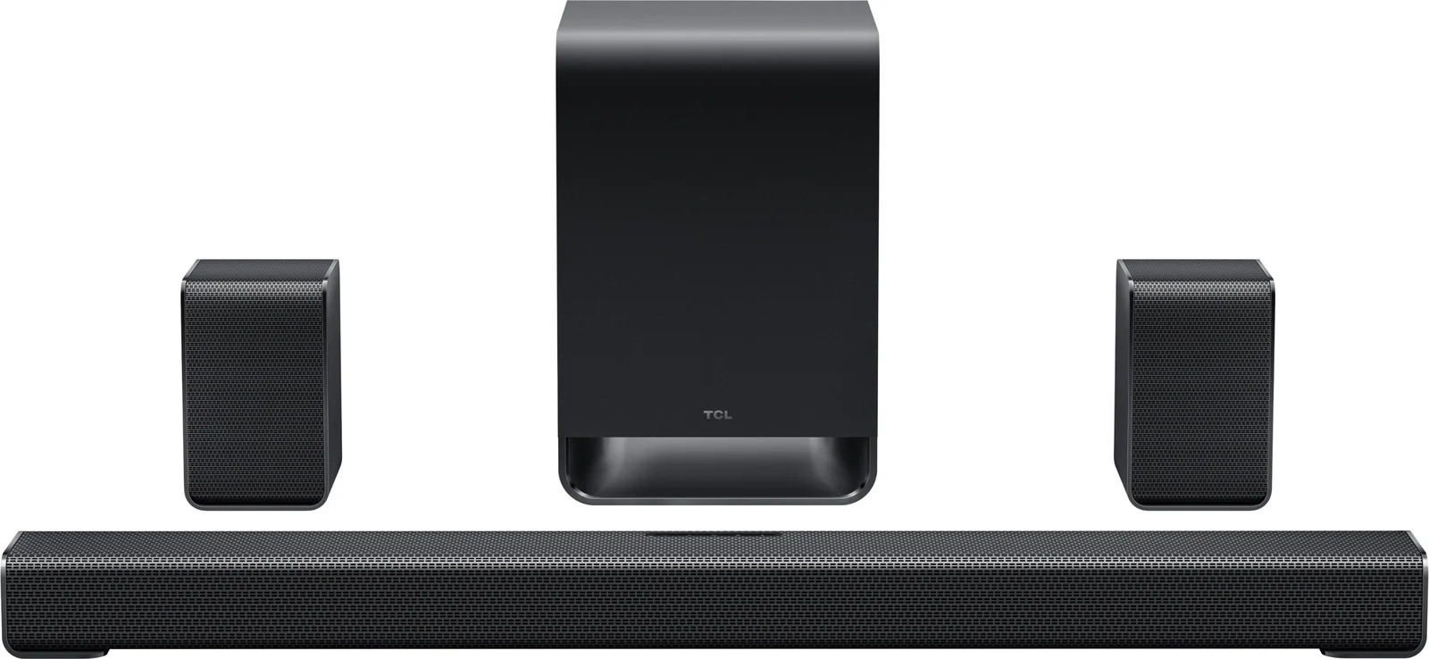TCL S65K: soundbar, bezdrátový subwoofer a dva zadní reproduktory