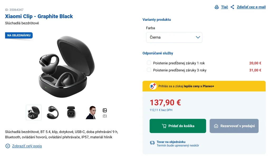 xiaomi clip barevne varianty planeo 1