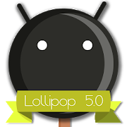 Lollipop 5.0 Dark Theme